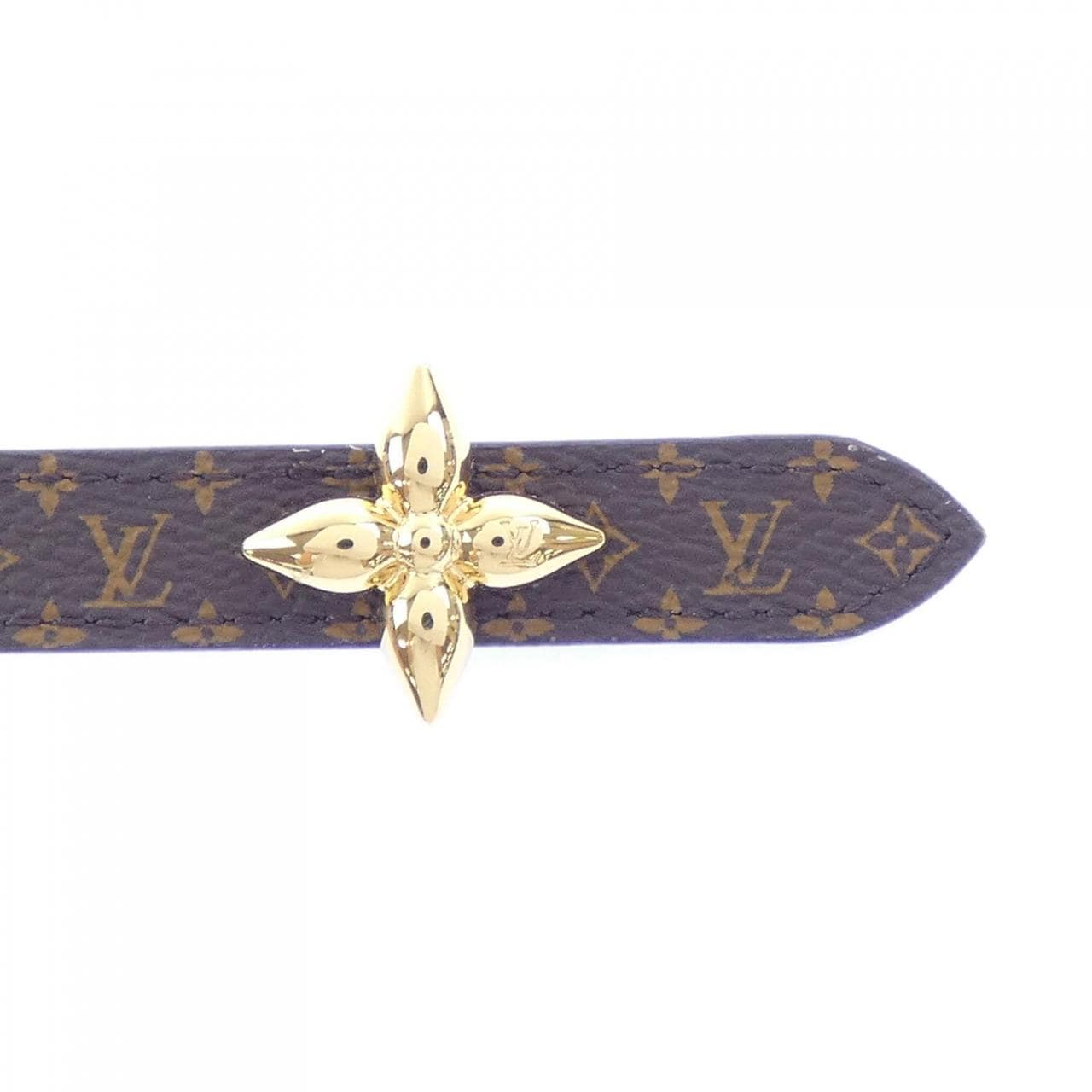 ルイヴィトン LOUIS VUITTON LVミニフラワーグラム 15mm リバーシブル M8796 BELT