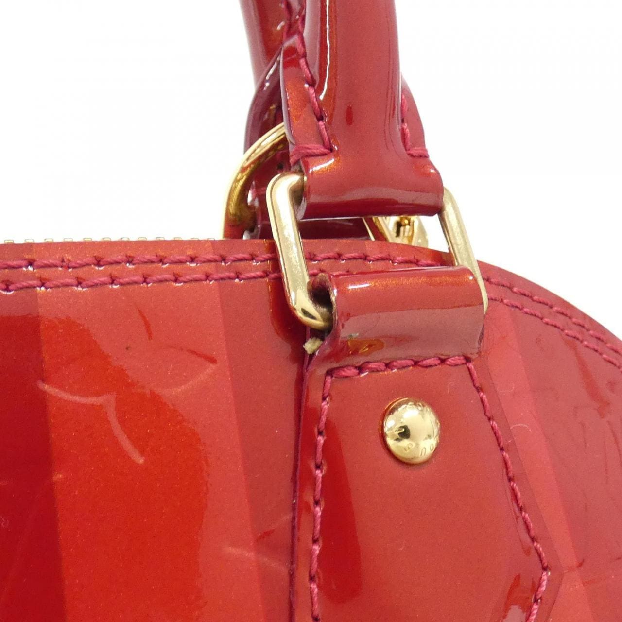LOUIS VUITTON Vernis Rayule Alma BB M91593 包