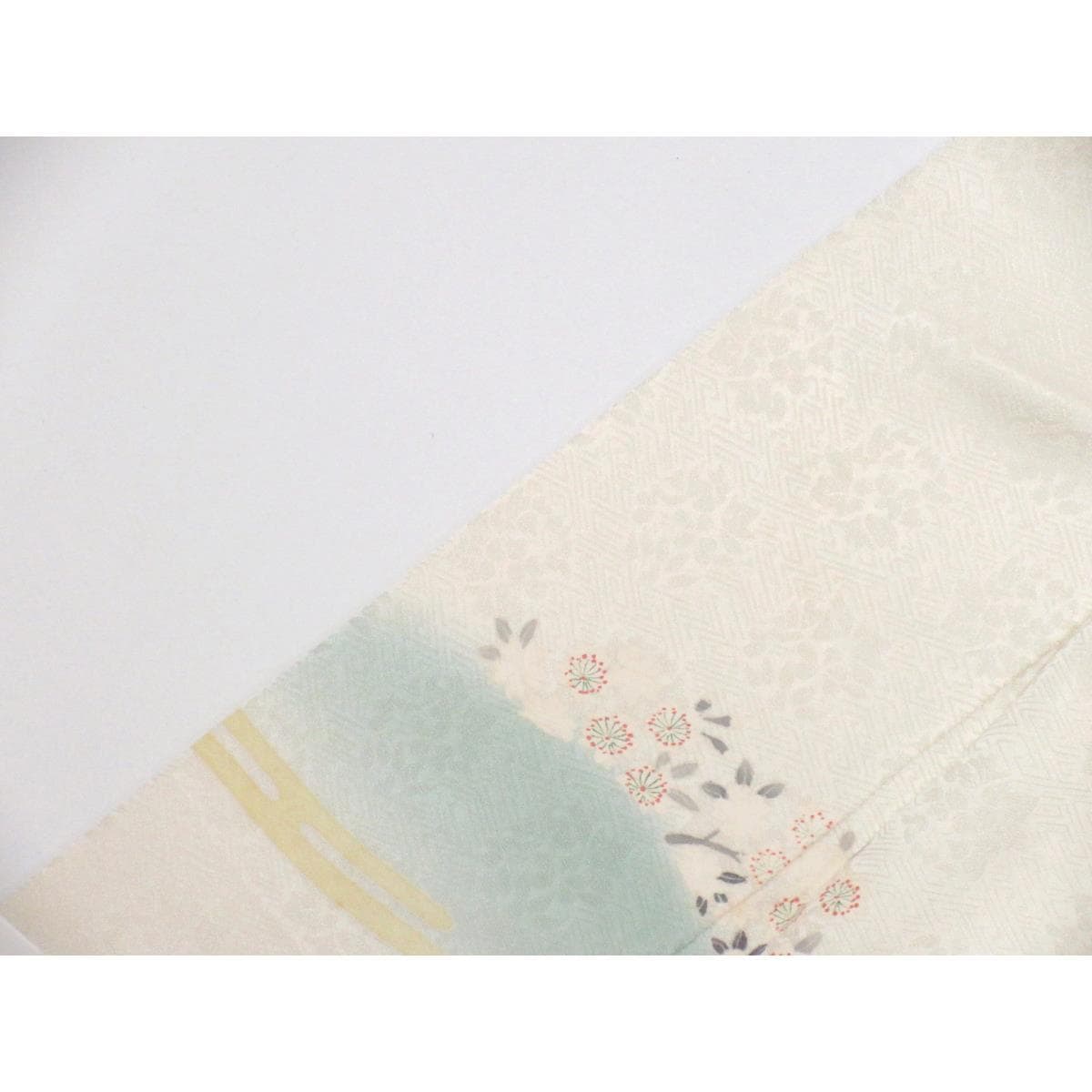 訪問着　友禅金彩加工