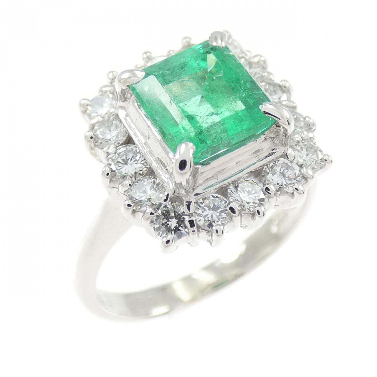 PT900 エメラルド リング 1.42CT