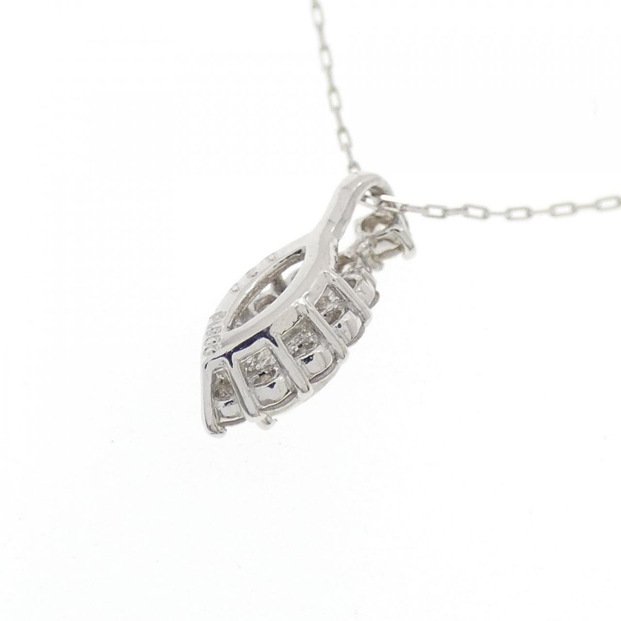【新品】PT900/PT850 ダイヤモンド ネックレス 0.20CT