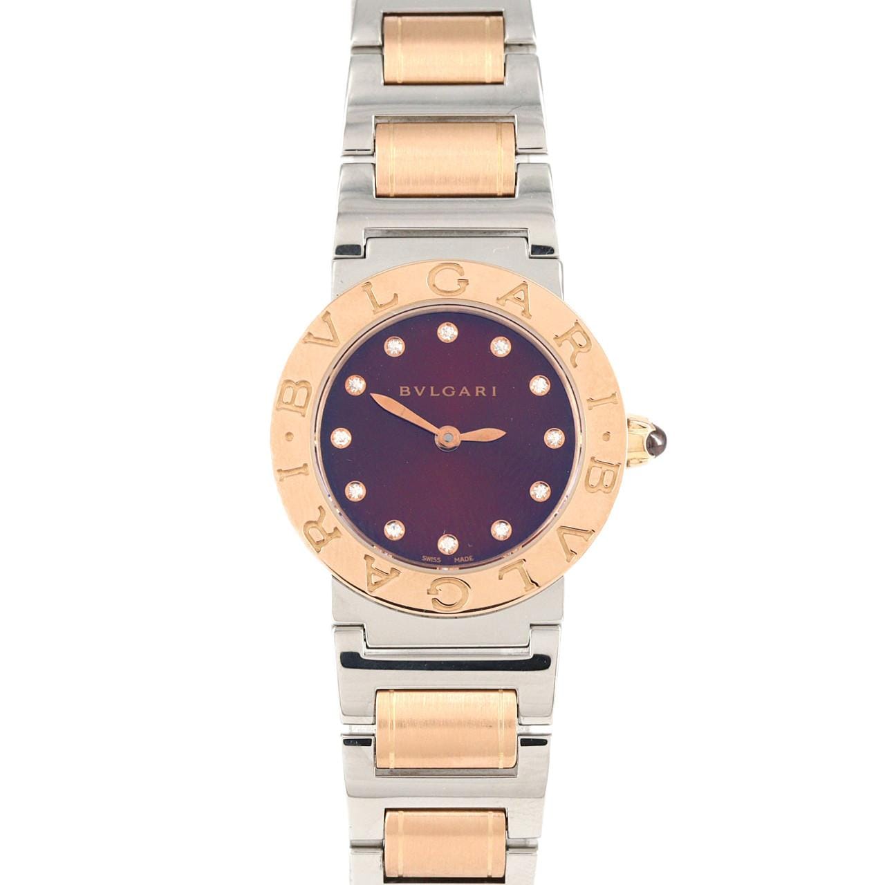 ブルガリ ブルガリブルガリ PGコンビ･12P BBLP26SG/BBL26C11SPG/12 SSxPG クォーツ