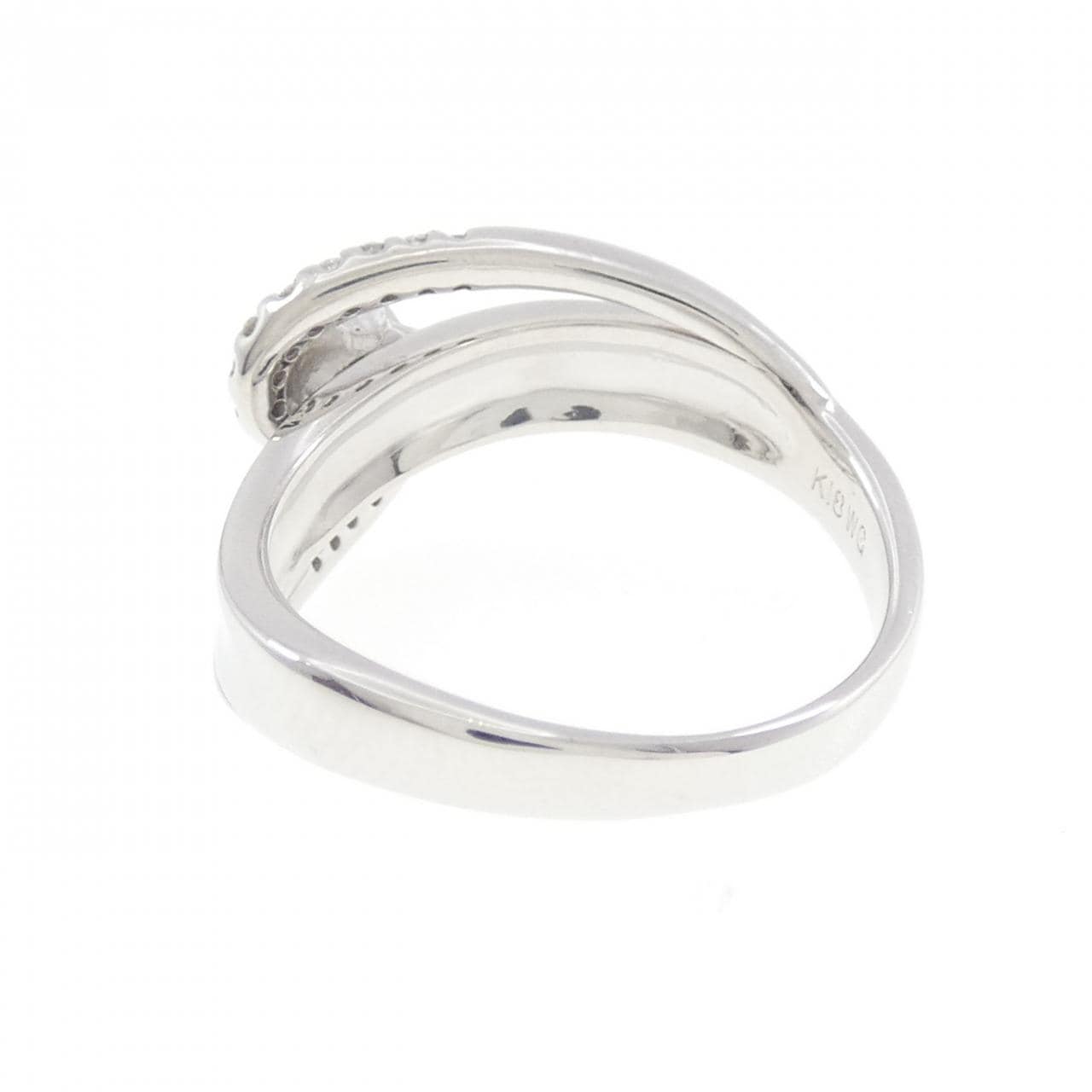 K18WG ダイヤモンド リング 0.30CT