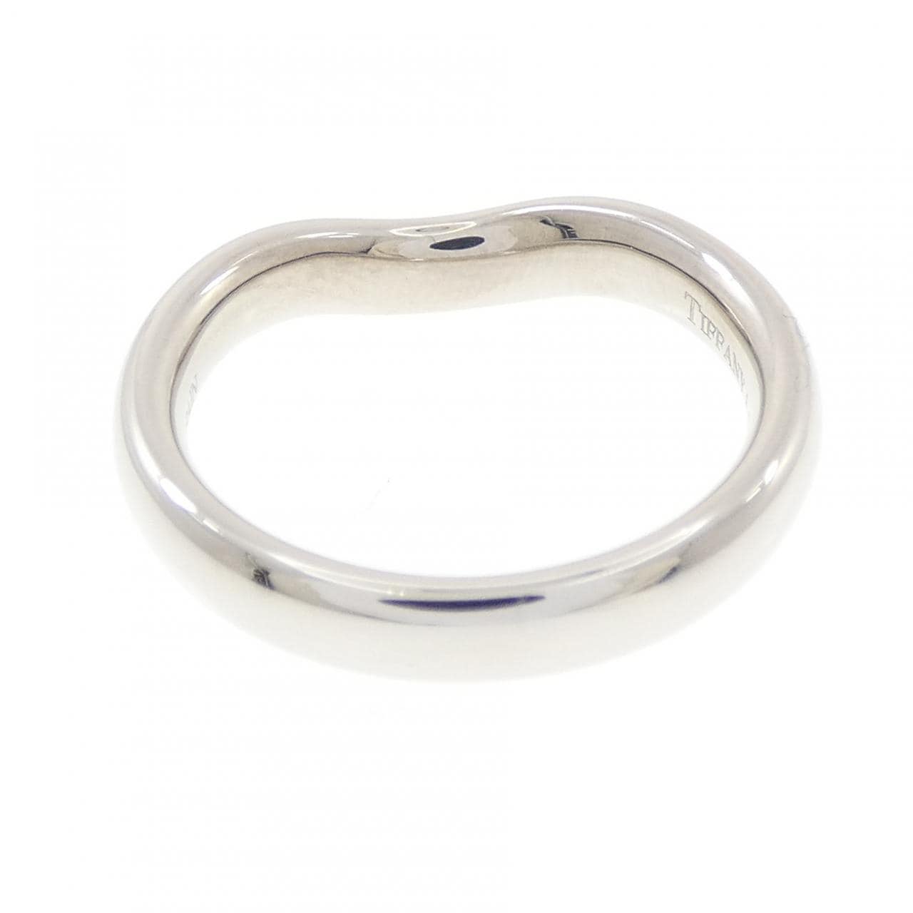 ティファニー カーブド リング