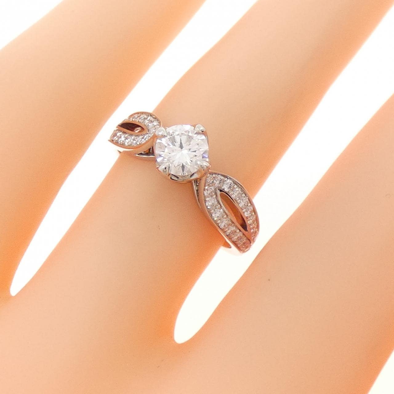 ブシュロン ポン ドゥ パリ リング 0.40CT E VVS1 3EXT