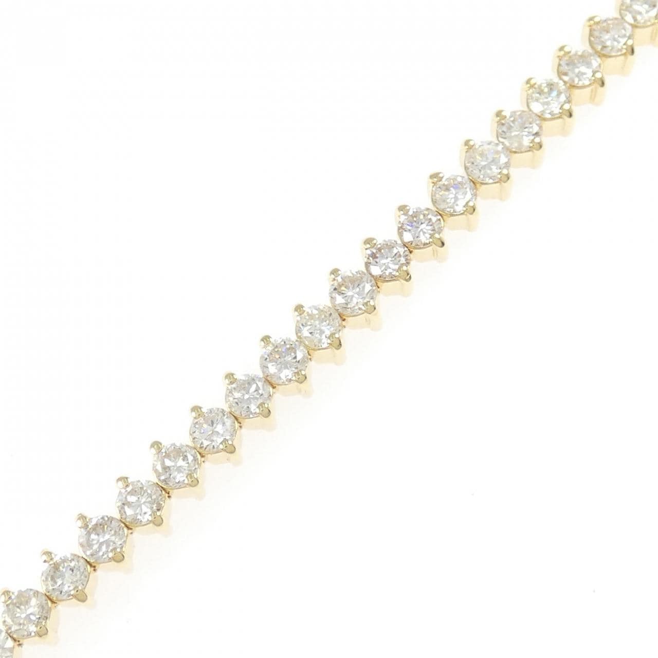 K18YG ダイヤモンド ブレスレット 5.00CT