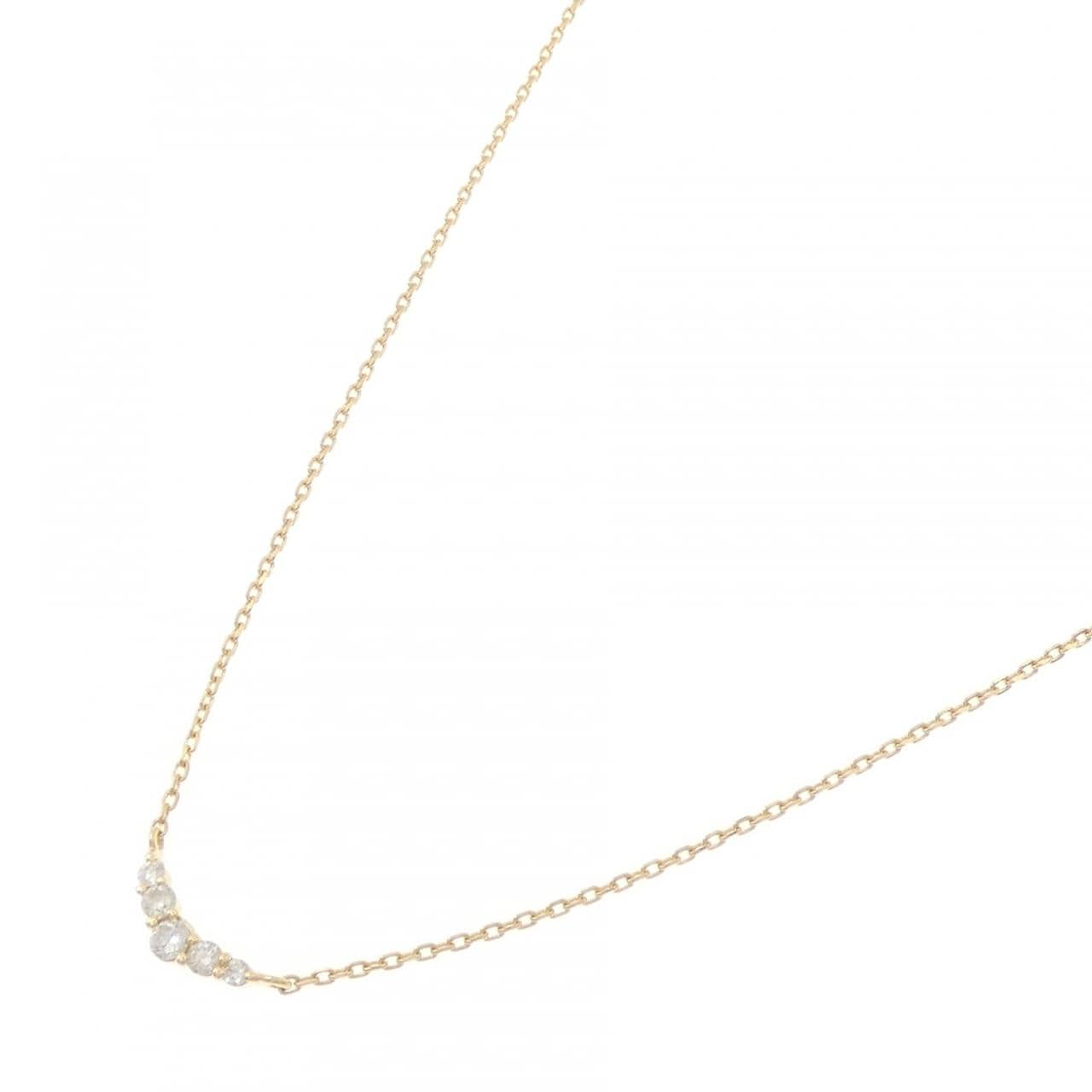ヴァンドーム ダイヤモンド ネックレス 0.11CT