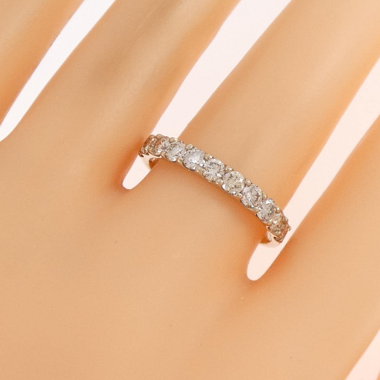 K18BG ダイヤモンド リング 1.00CT