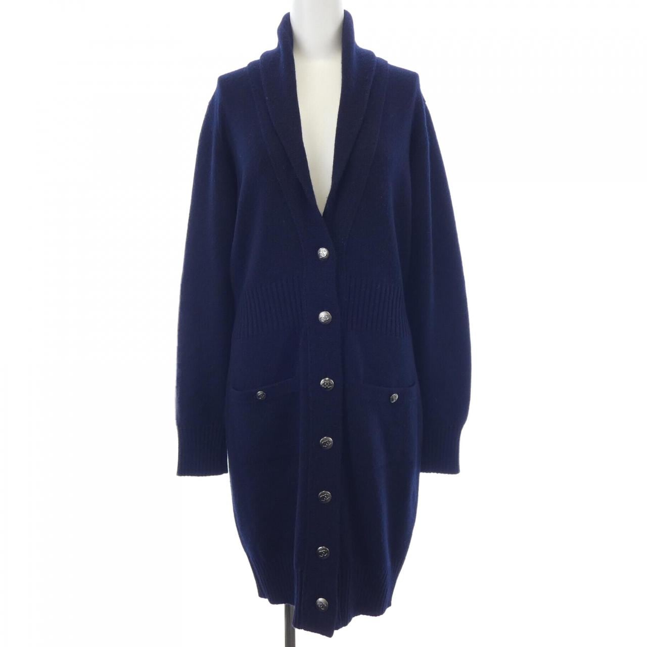 シャネル CHANEL P34303K00938 08A ロングカーディガン