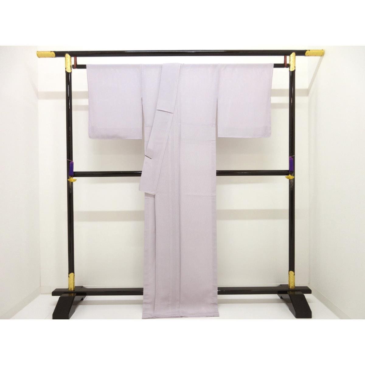 【未使用品】単衣　絽織江戸小紋　万筋