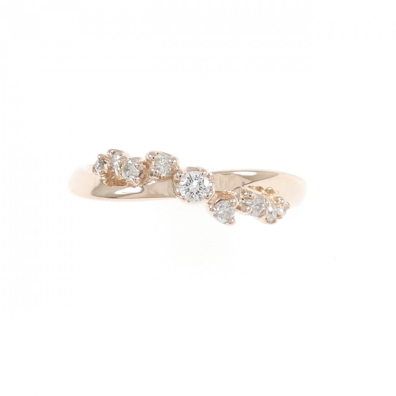 KUMIKYOKU Diamond Ring 0.12CT