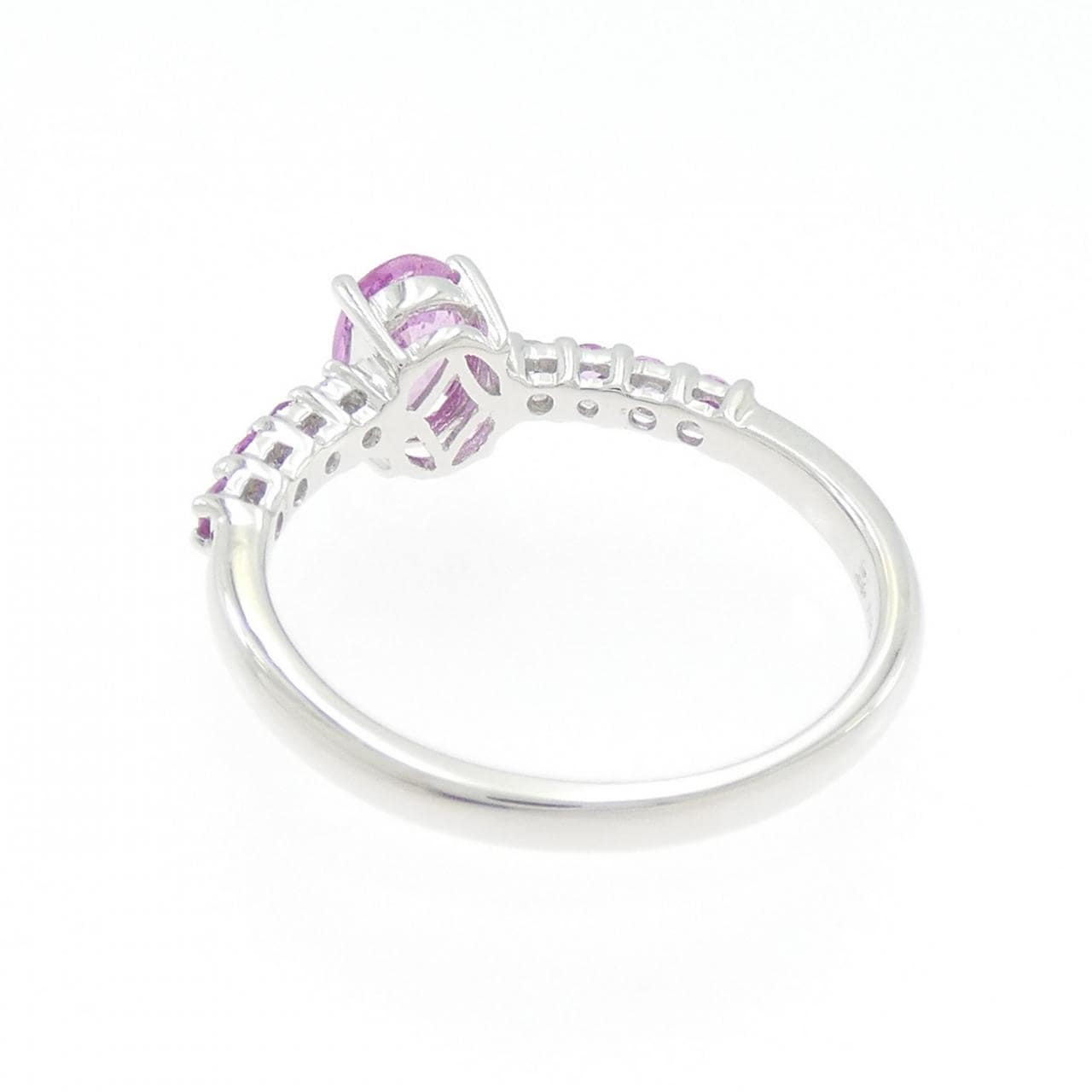 K18WG サファイヤ リング