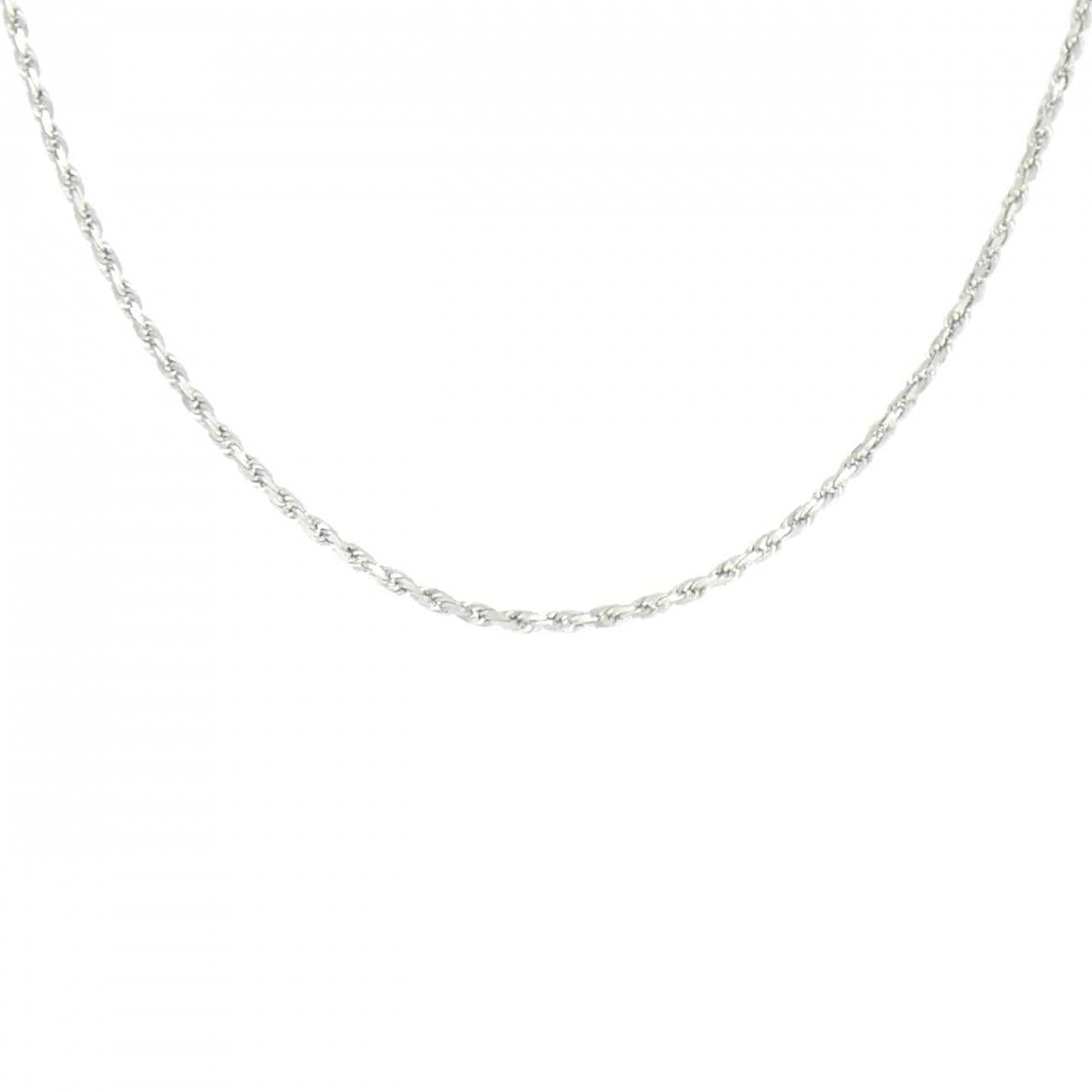 750WG/PT850 Chain Necklace