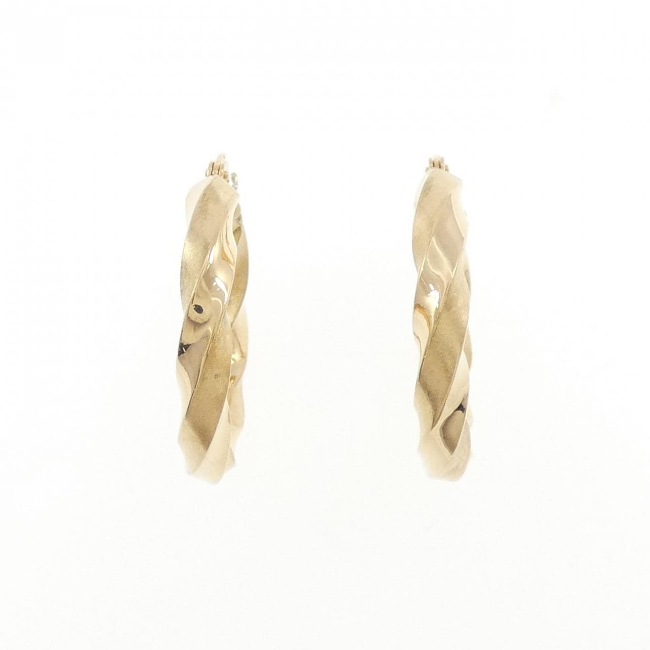 K18YG earrings