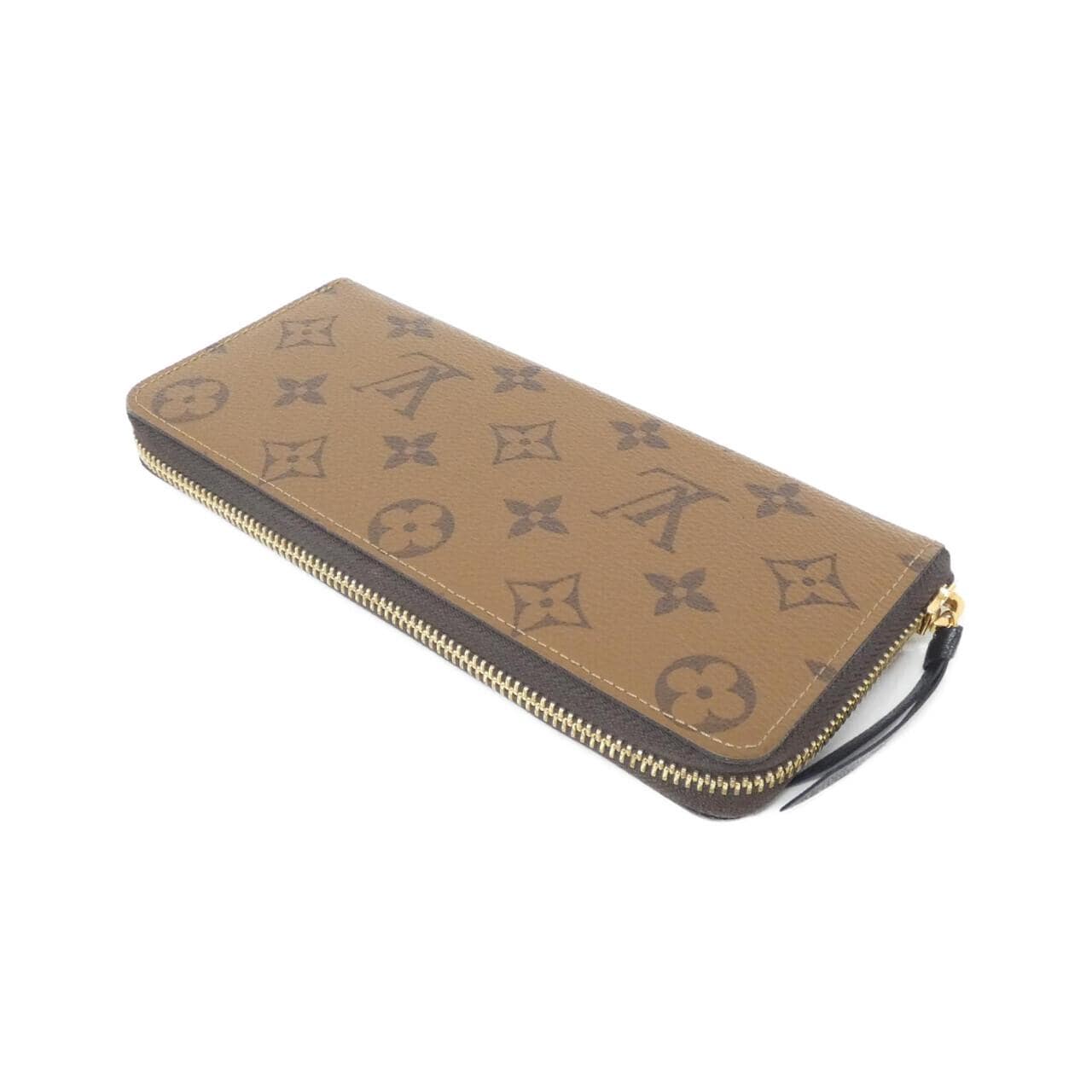 LOUIS VUITTON Monogram Reverse Portefeuille Clemence M82336 钱包