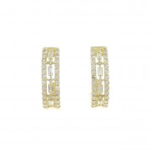 【新品】K18YG ダイヤモンド ピアス 0.40CT