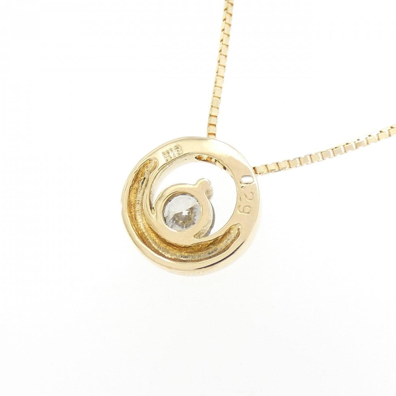 K18YG ダイヤモンド ネックレス 0.29CT