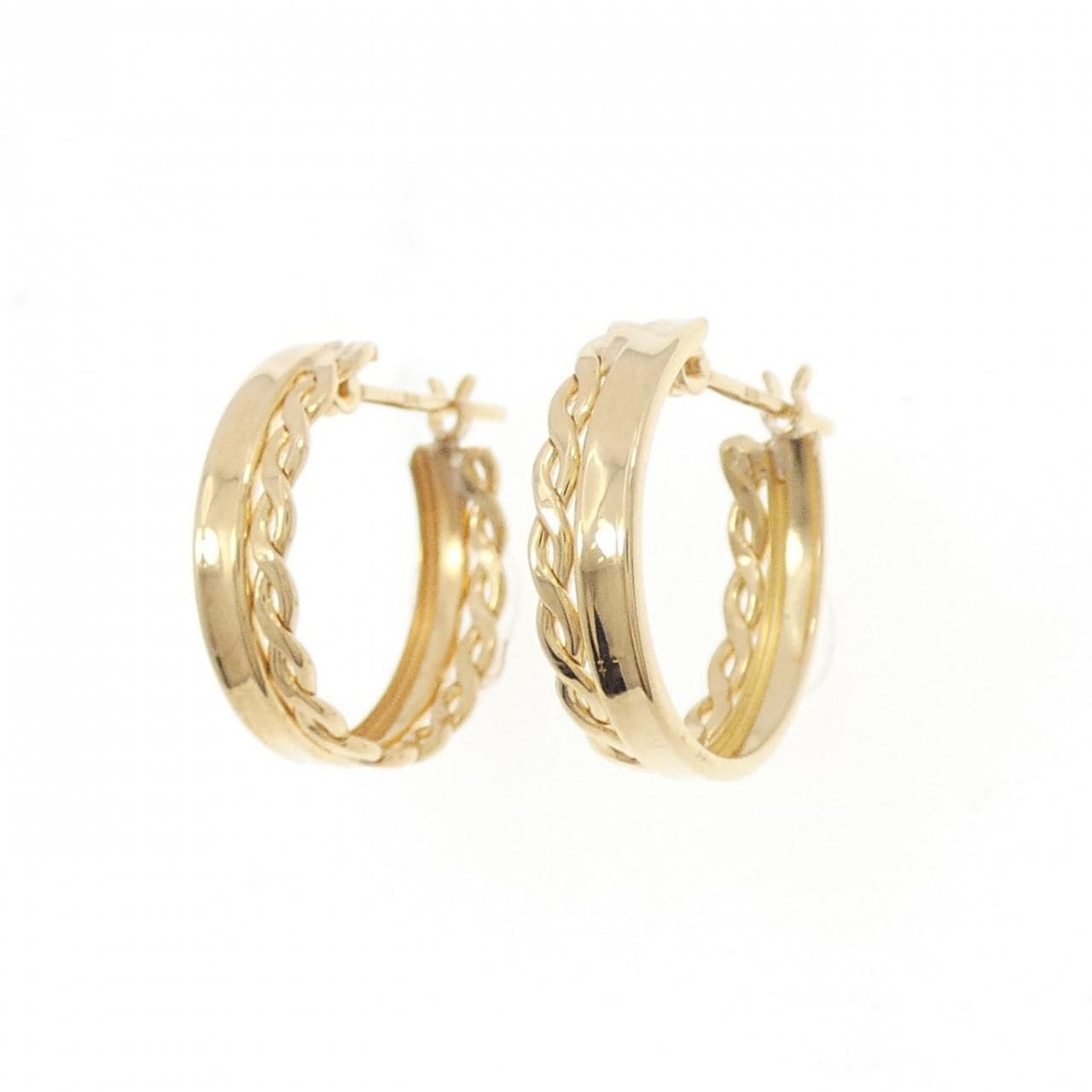 [新品] K18YG 耳环