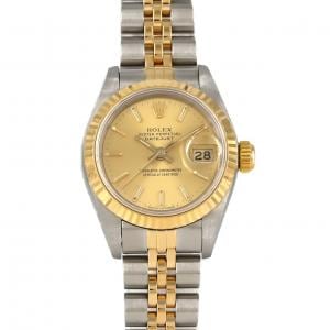 ロレックス デイトジャスト 69173 SSxYG 自動巻 9番台