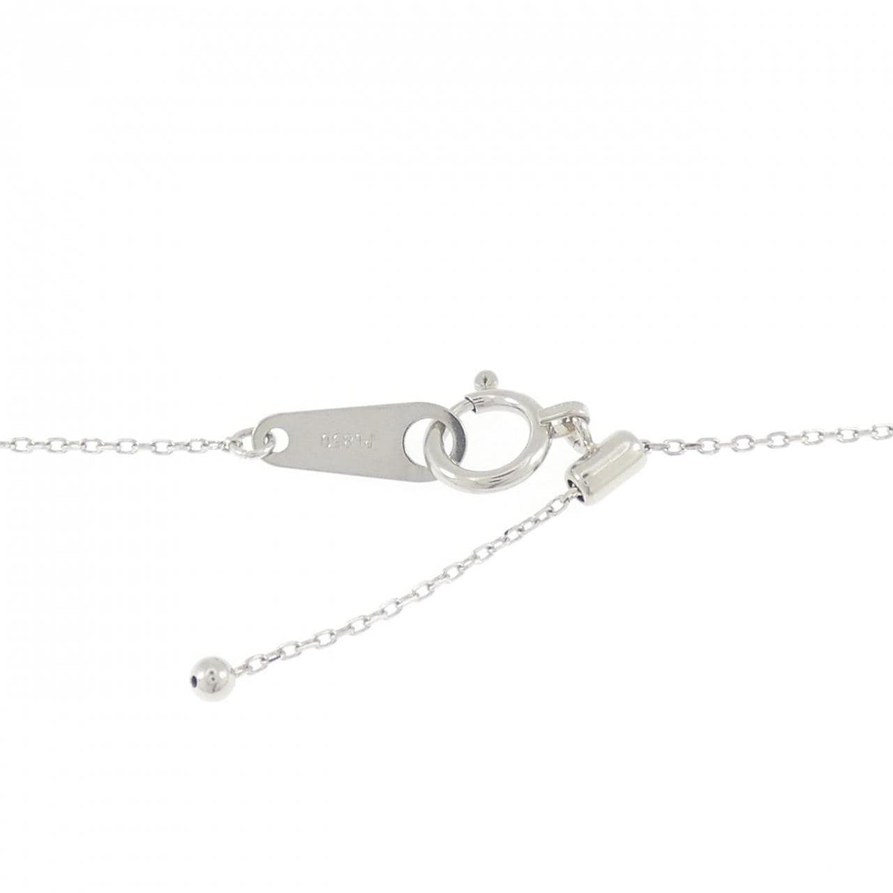 PT900/PT850 ダイヤモンド ネックレス 0.14CT