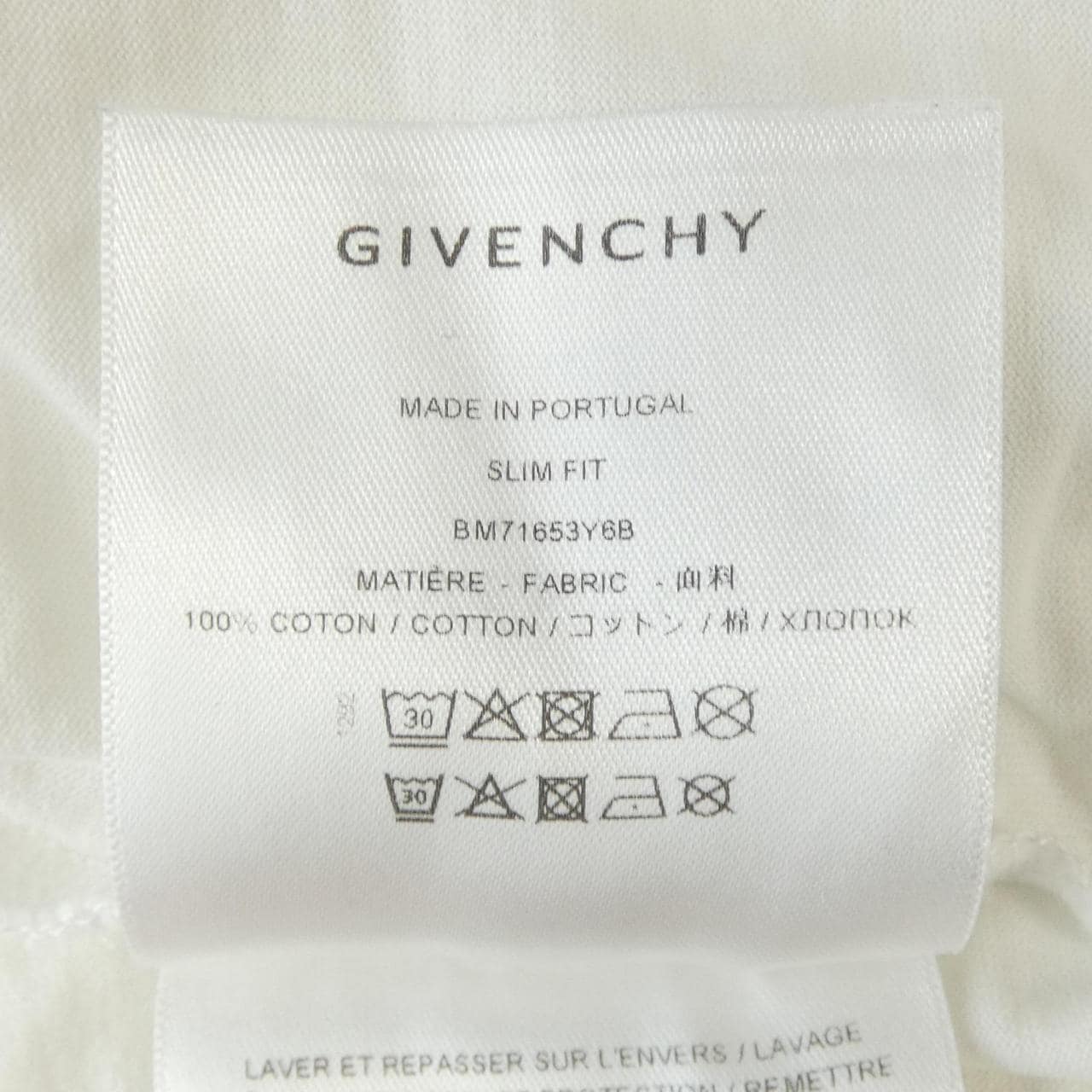 ジバンシー GIVENCHY BM71653Y6B Tシャツ