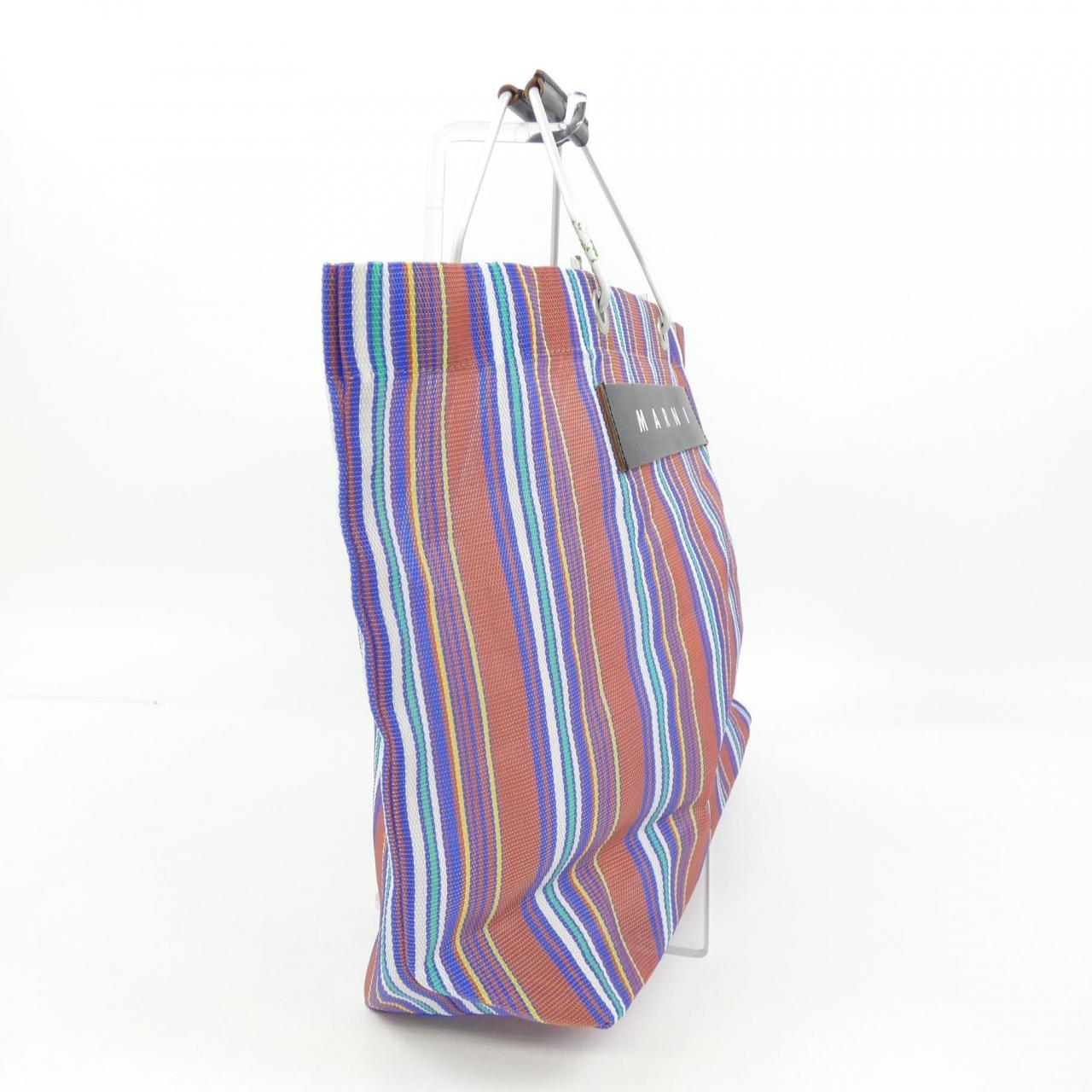 Maruni MARNI MARNI MARKET条纹包包SHMHR08A0BAG