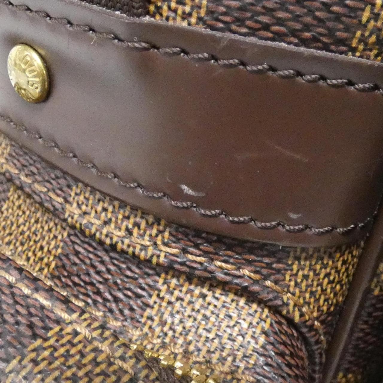 ルイヴィトン ダミエ リポーター メルヴィール N51126 ショルダーバッグ