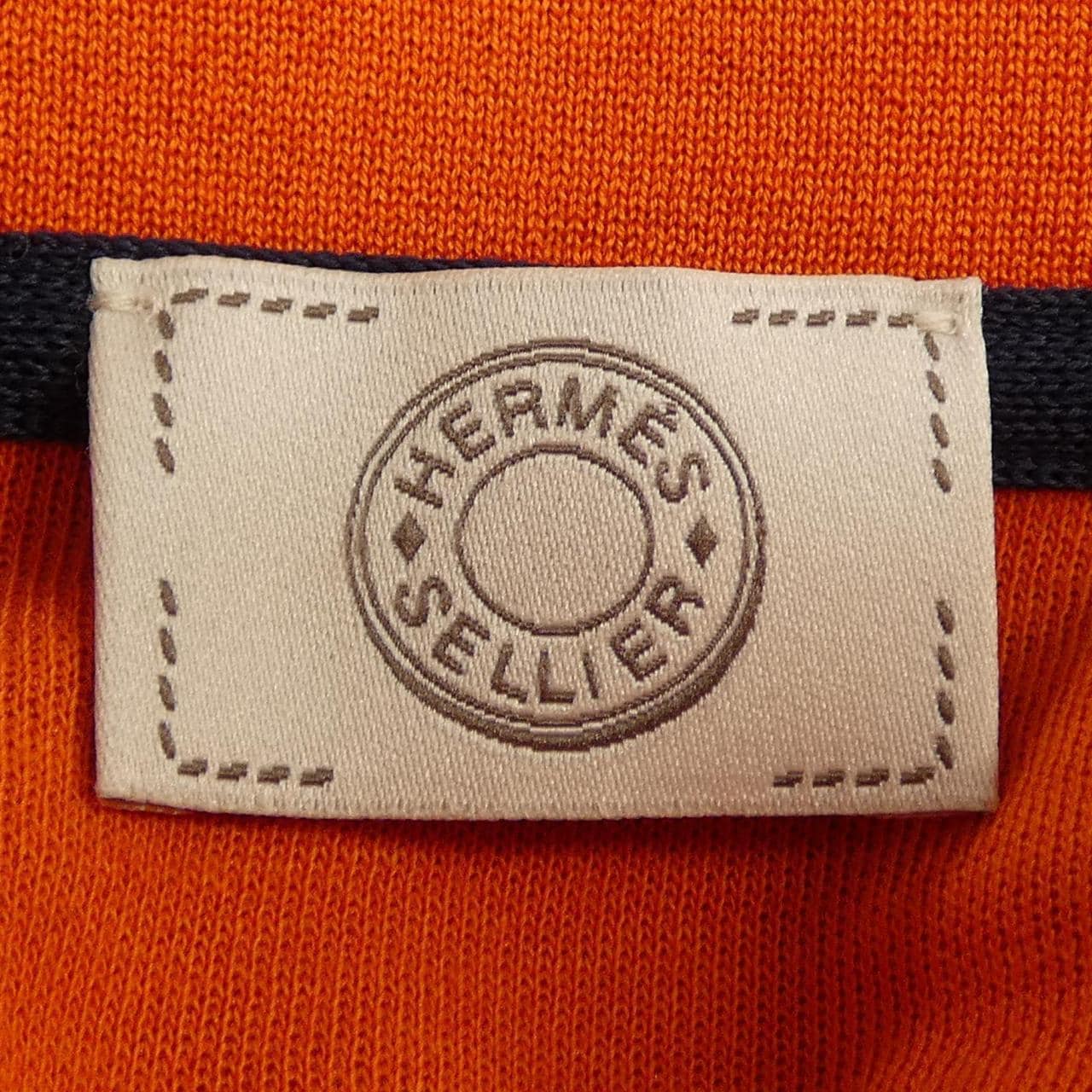 エルメス HERMES クルードセル SELLIER H800271E ドゥブル･ジュー ポロシャツ