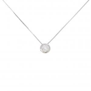 PT950 ダイヤモンド ネックレス 0.30CT D VS2 3EXT