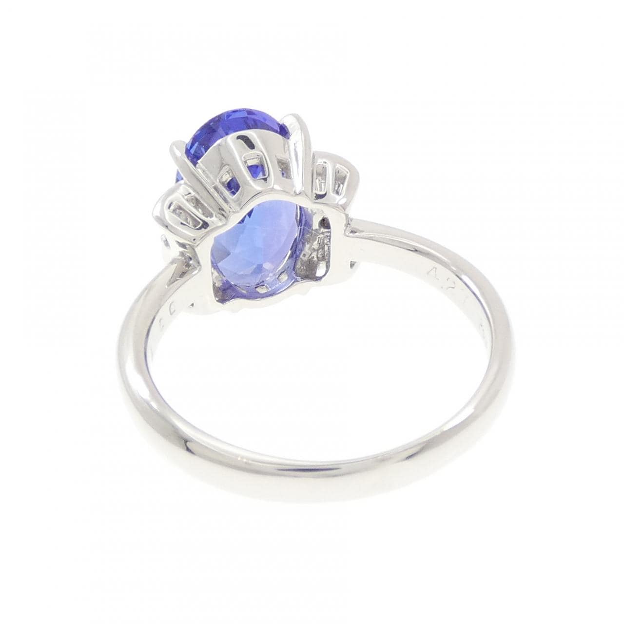 PT900 タンザナイト リング 4.27CT