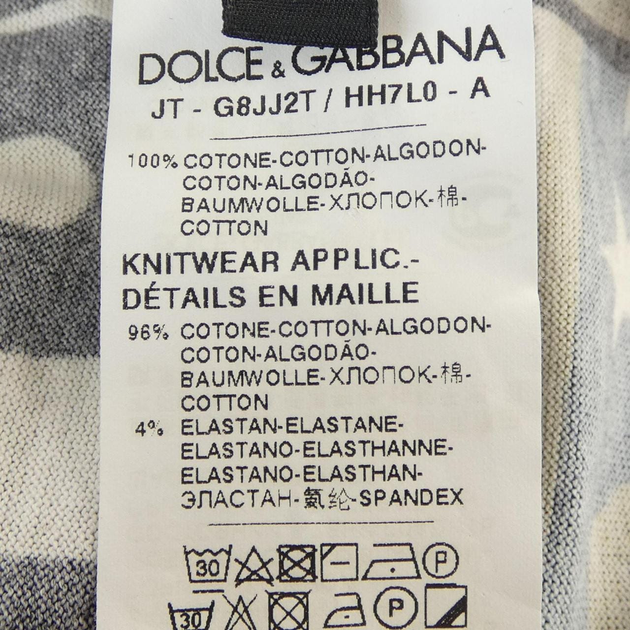 ドルチェアンドガッバーナ DOLCE&GABBANA G8JJ2T Tシャツ