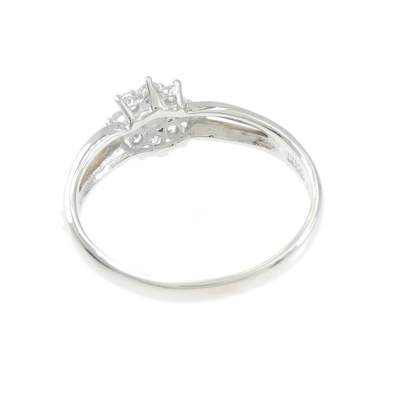 PT900/K18YG ダイヤモンド リング 0.30CT