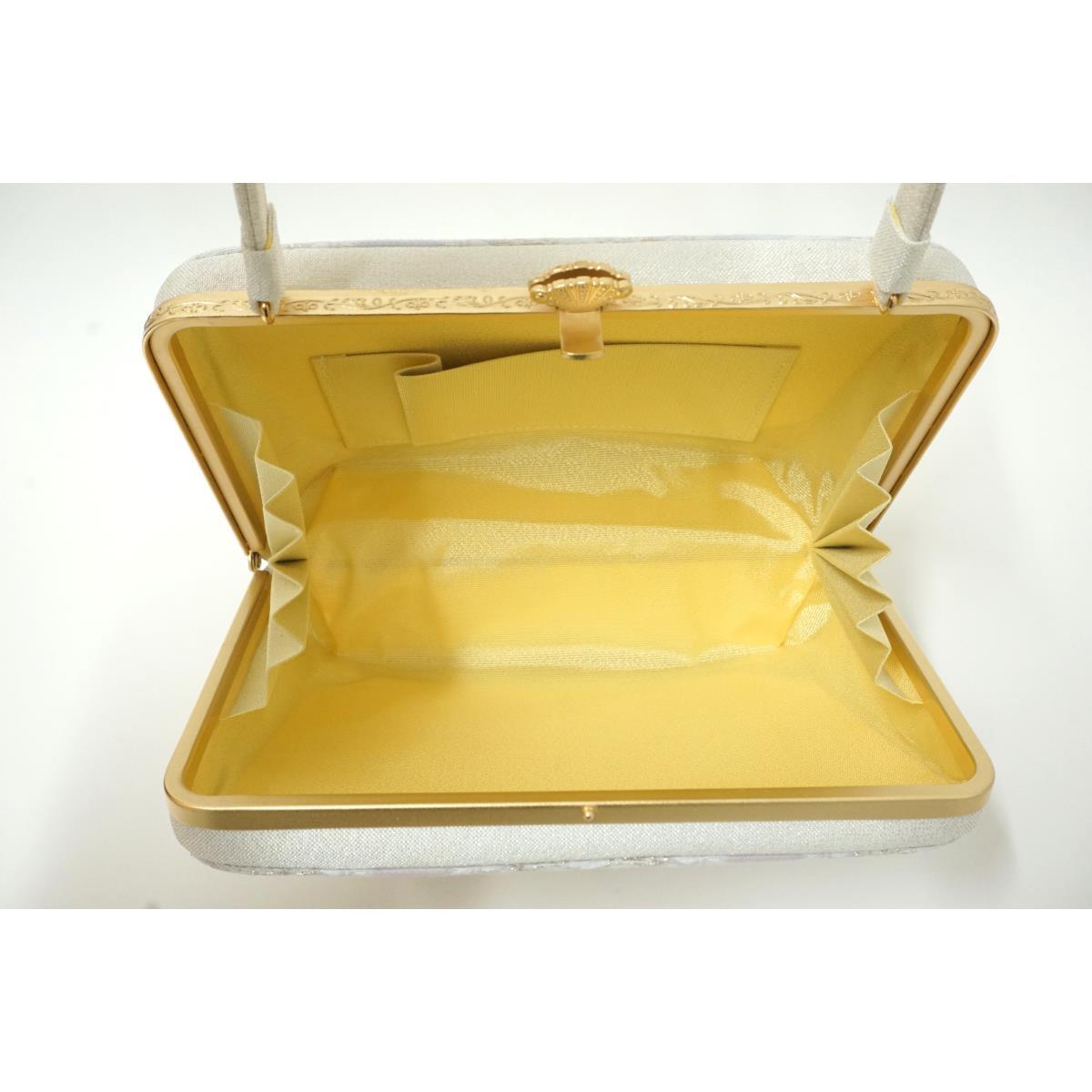 【新品】草履バッグセット　白梅　Ｍサイズ