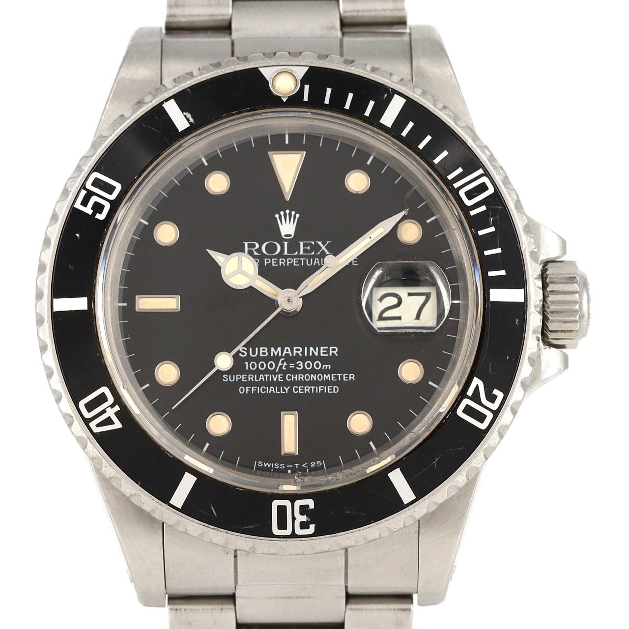 ロレックス サブマリーナーデイト 16800 SS 自動巻