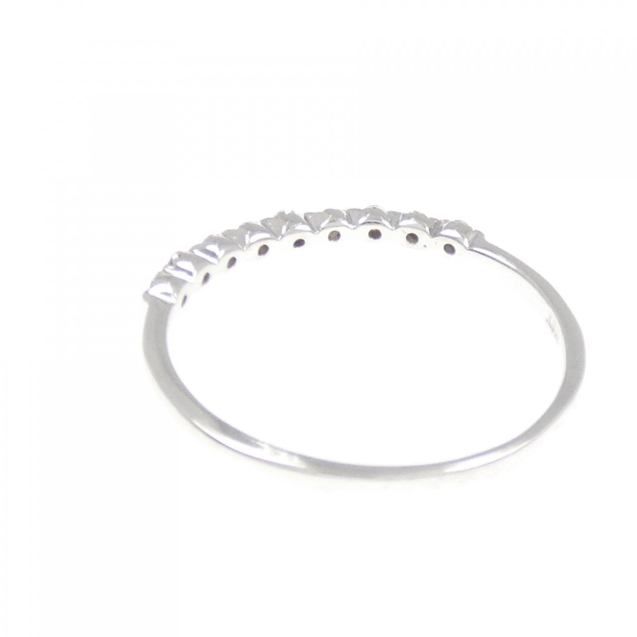 K18WG ダイヤモンド リング 0.09CT