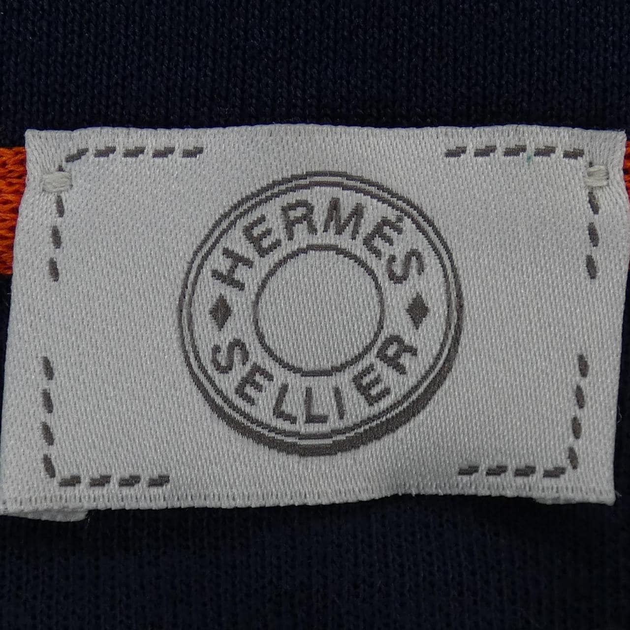 エルメス HERMES クルードセル SELLIER H800271E ドゥブル･ジュー ポロシャツ
