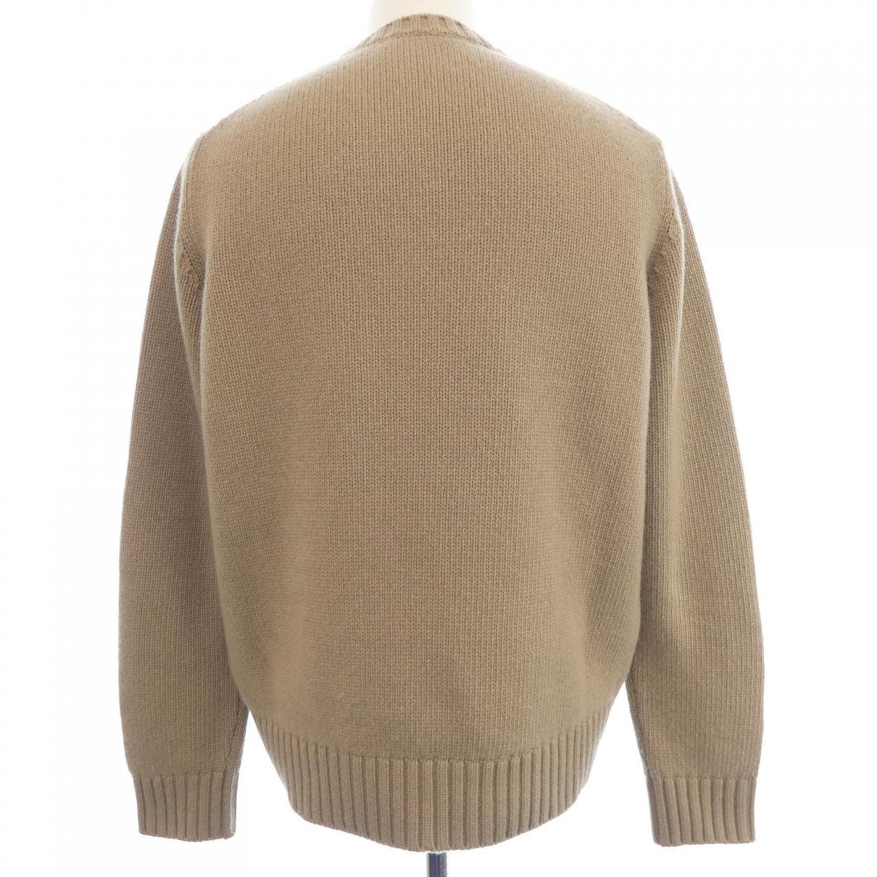 プラダ PRADA ウールxカシミヤ クルーネック セーター UMB645 S232 13HI ニット