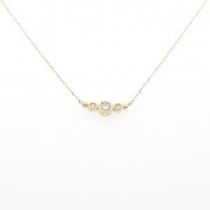 K10YG ダイヤモンド ネックレス 0.05CT