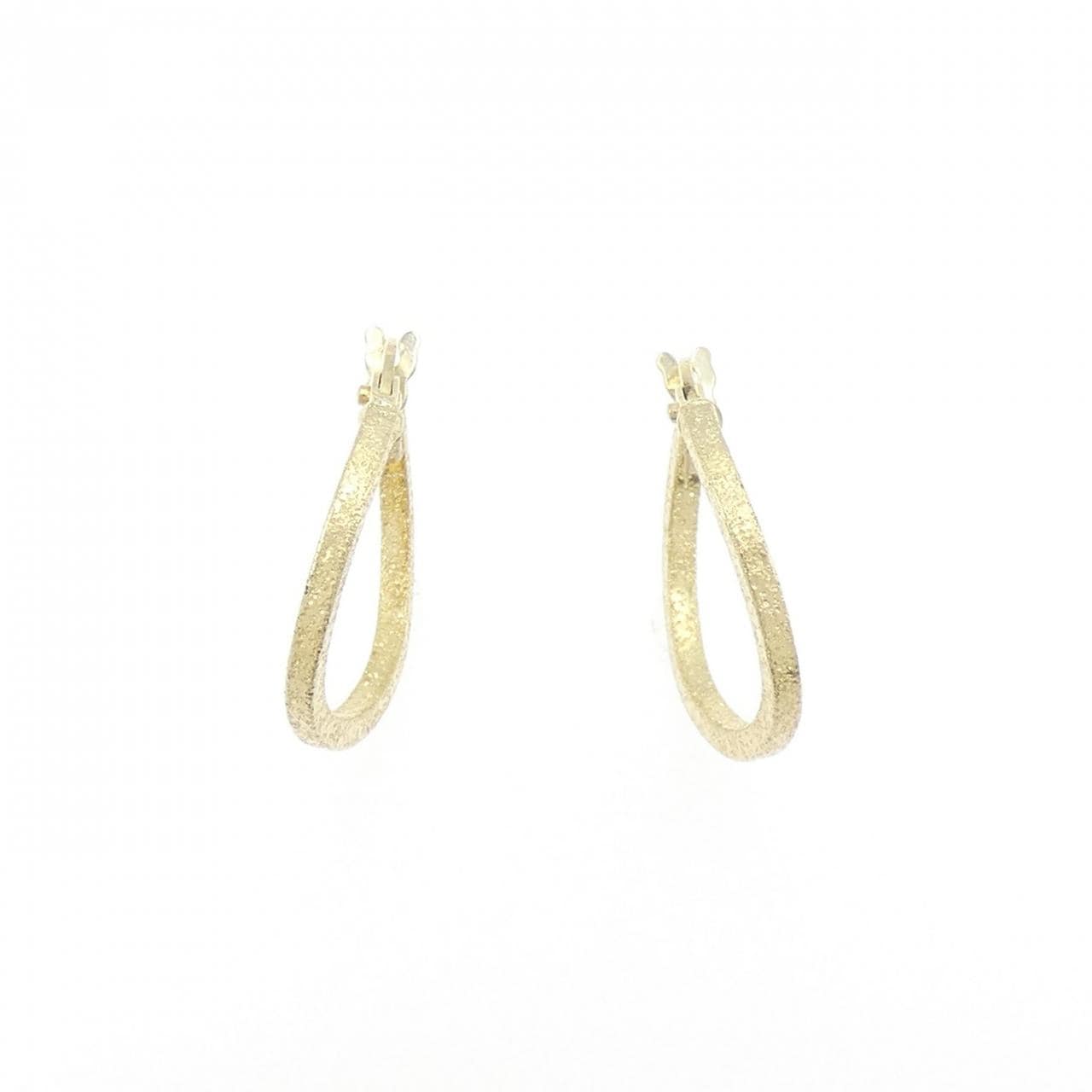 STAR JEWELRY K18YG earrings