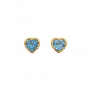 750YG ブルートパーズ ピアス