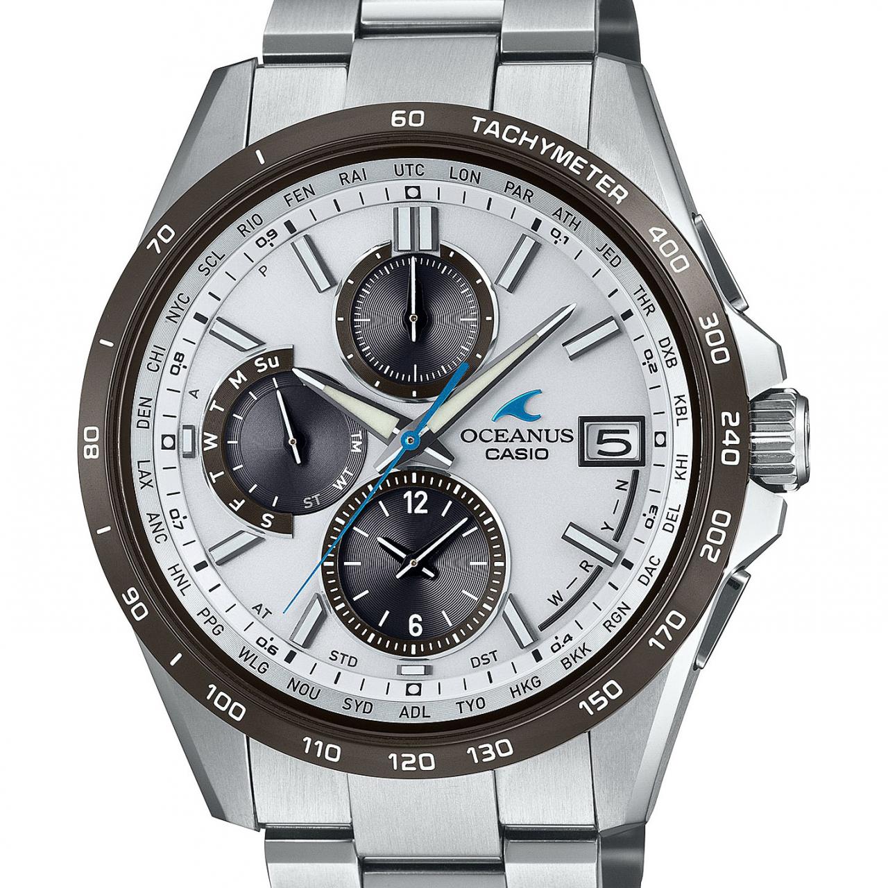 【新品】カシオ オシアナス OCW-T2600J-7AJF TI ソーラークォーツ