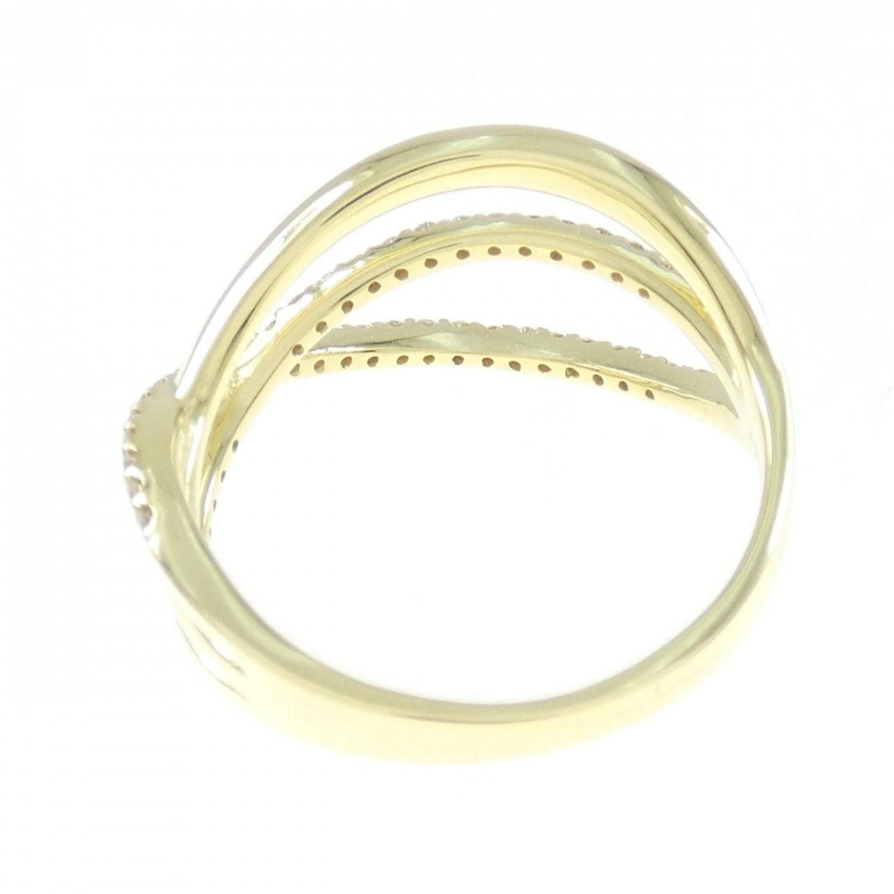 【新品】K18YG ダイヤモンド リング 0.27CT