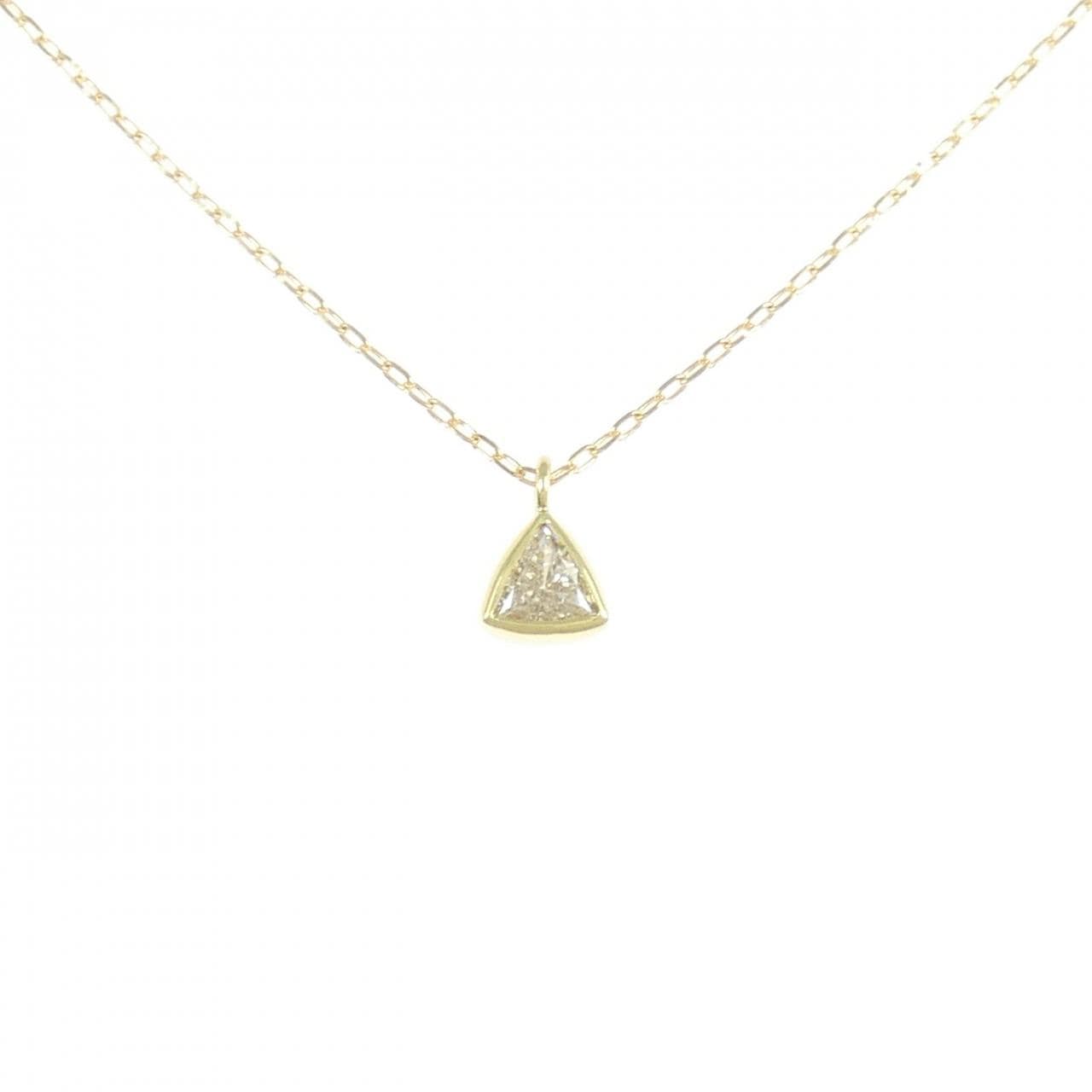 K18YG ダイヤモンド ネックレス 0.21CT