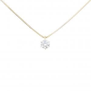 K18YG ダイヤモンド ネックレス 0.403CT D IF 3EXT