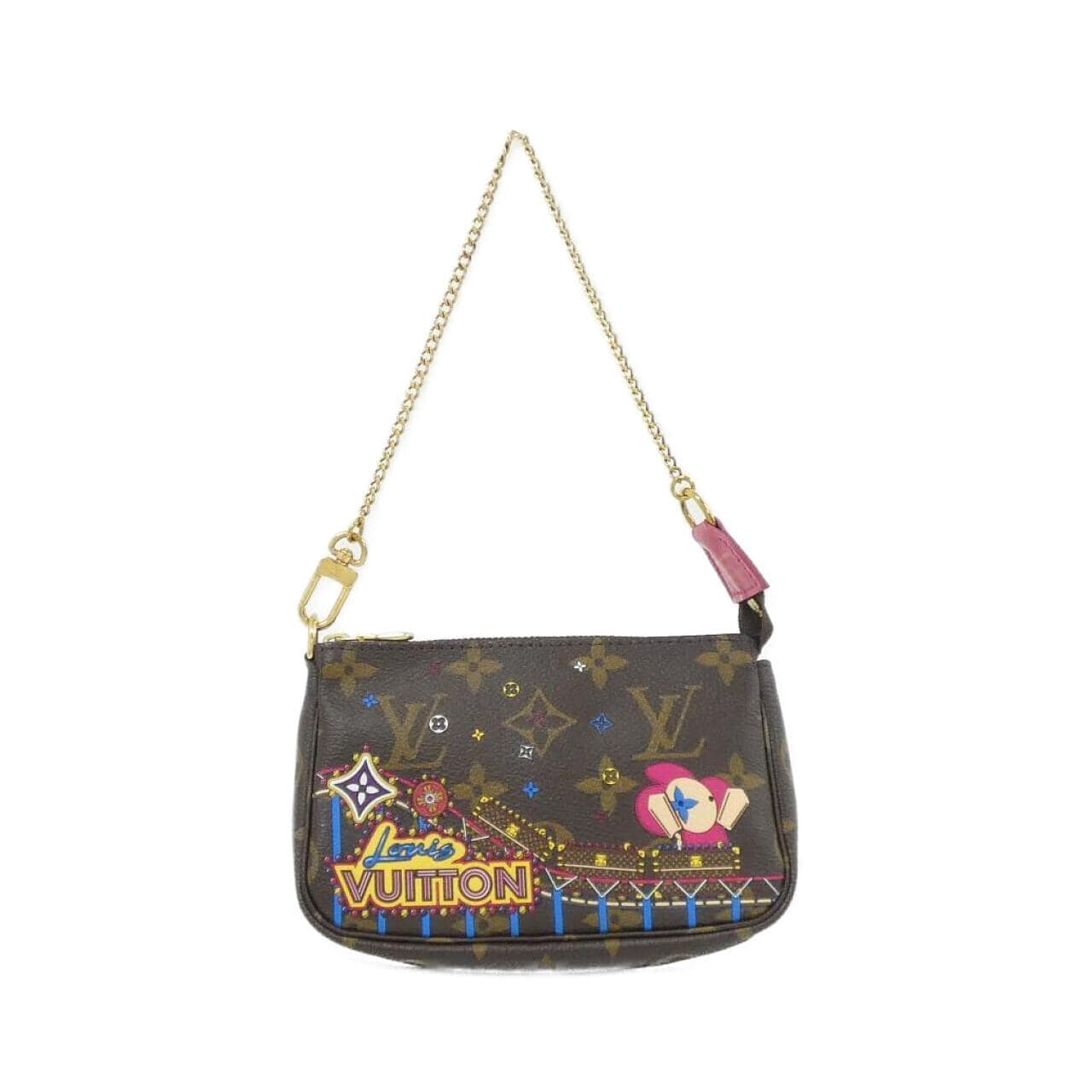 ルイヴィトン モノグラム(ホリデイ) ミニ ポシェット アクセソワール M69752 アクセサリーポーチ