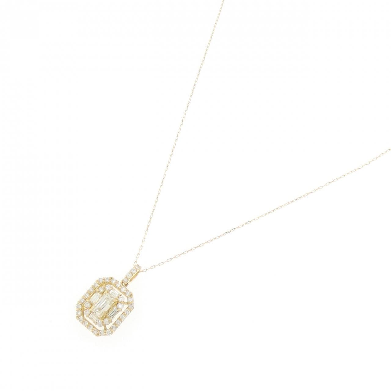 【新品】K18YG ダイヤモンド ネックレス 0.50CT