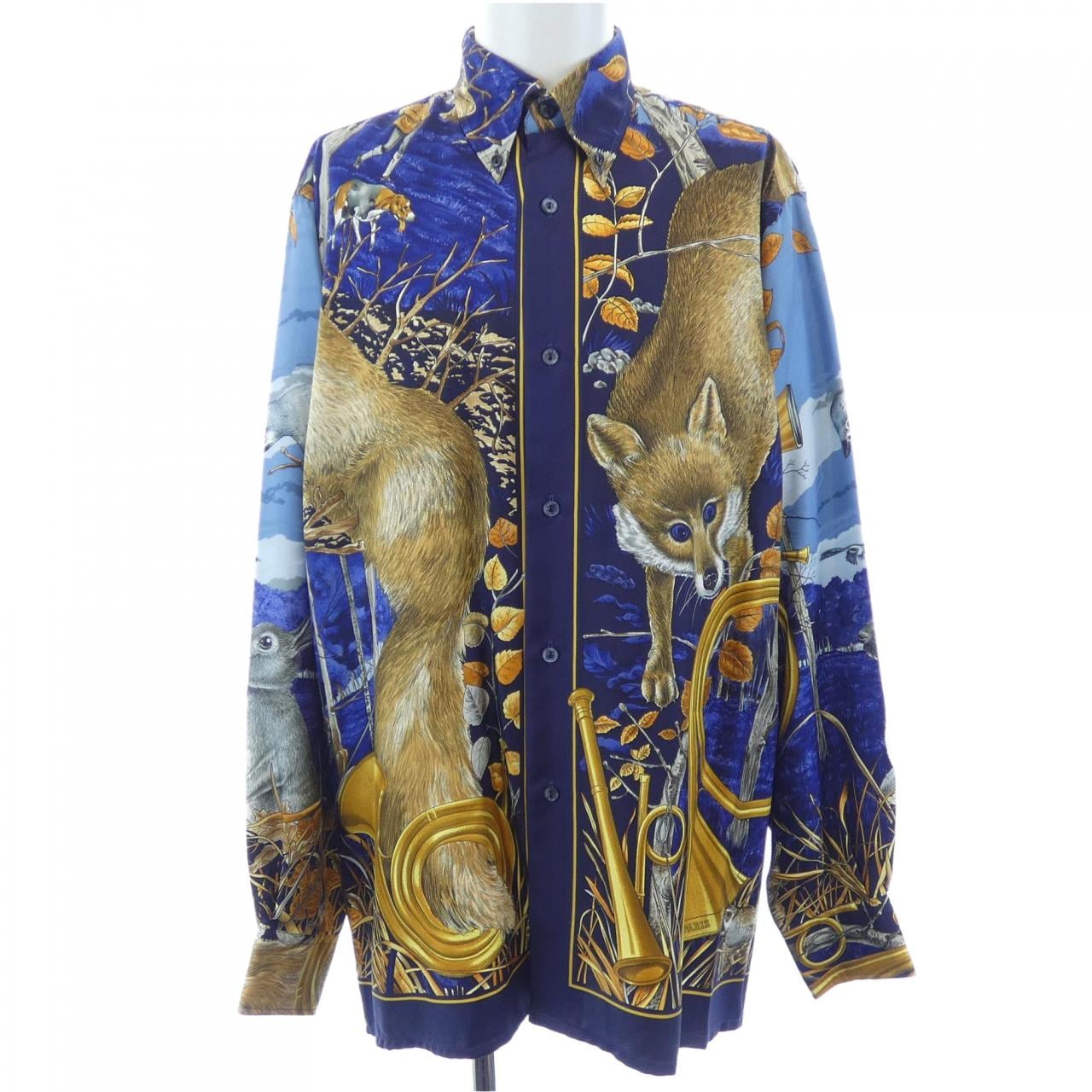 【ヴィンテージ】エルメス HERMES シャツ