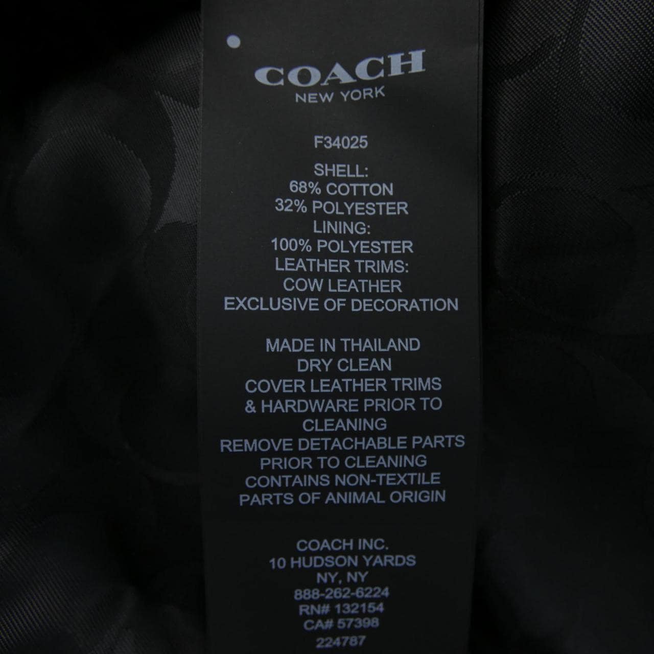 コーチ COACH トレンチコート