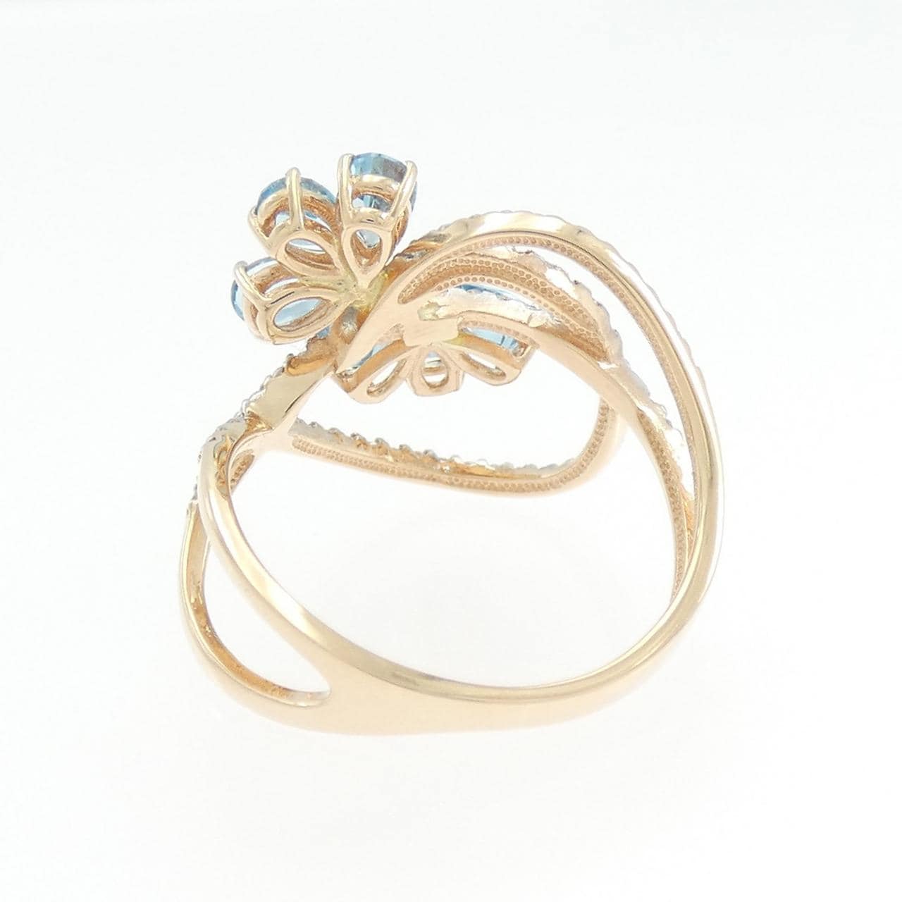 585PG/585WG ブルートパーズ リング