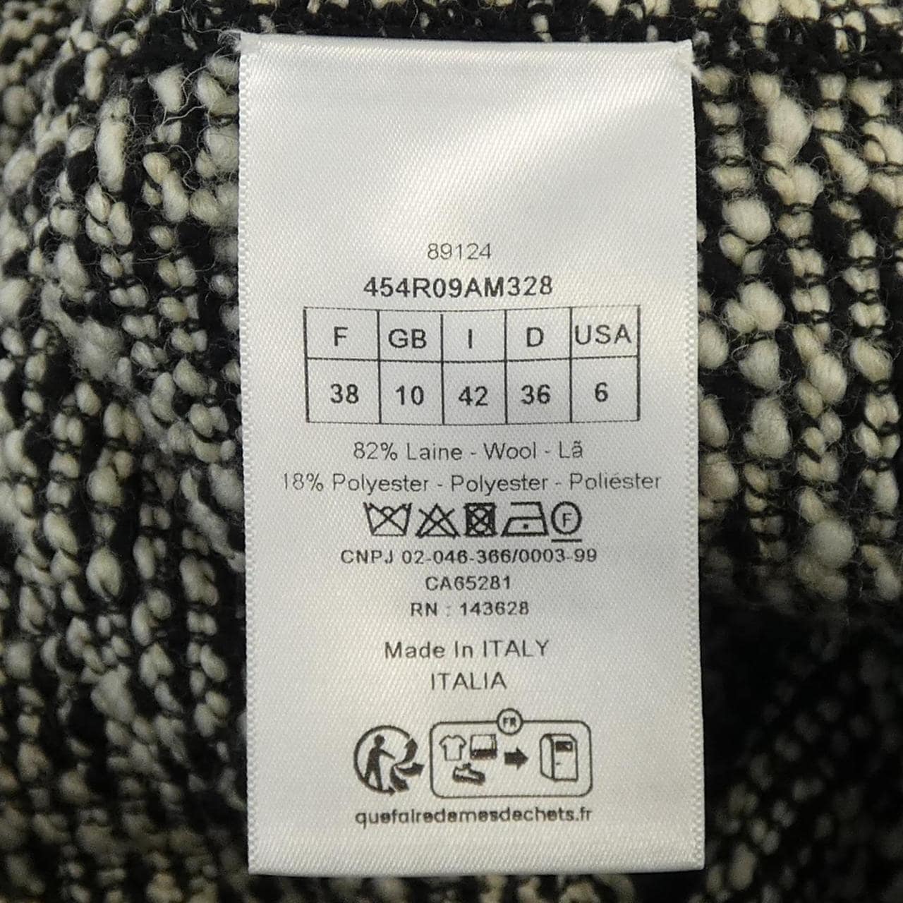 クリスチャンディオール CHRISTIAN DIOR 454R09AM328 ワンピース